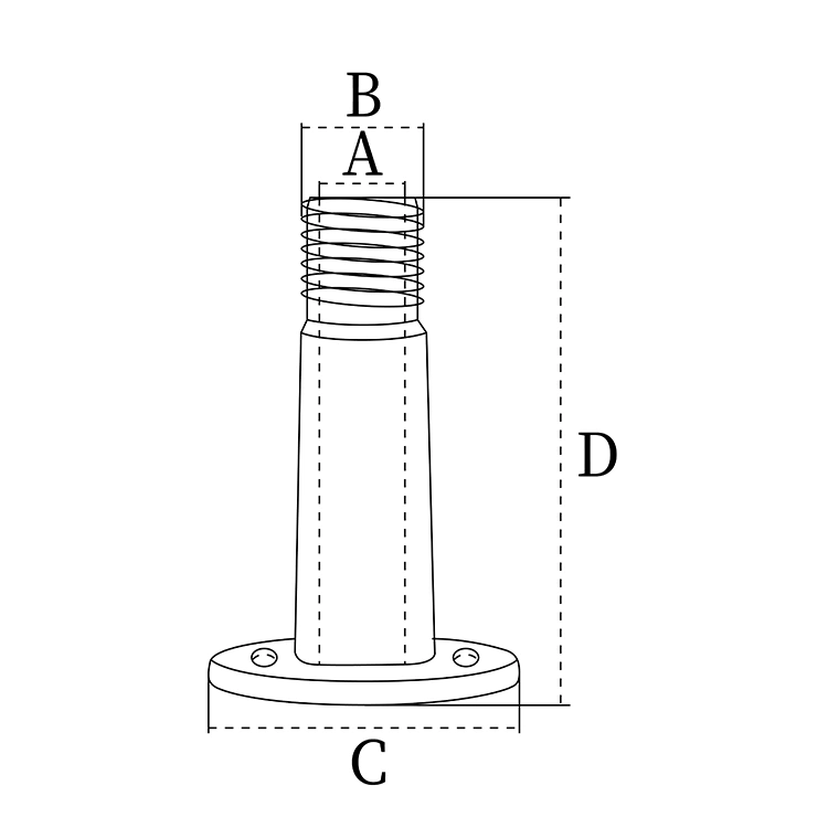 ABS Plastic Marine Thru Hull Fitting