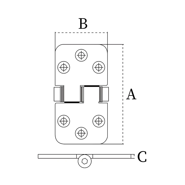ABS Plastic Marine Thru Hull Fitting