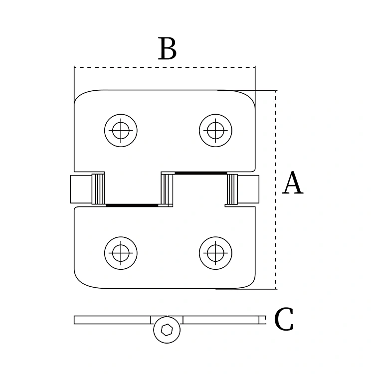 ABS Plastic Marine Thru Hull Fitting