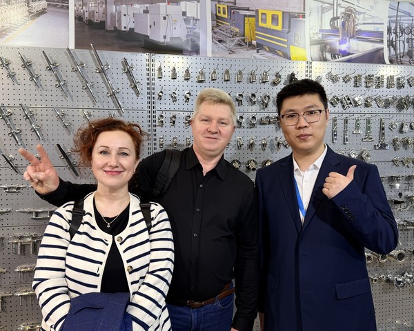 Andy Marine at marine exhibition booth