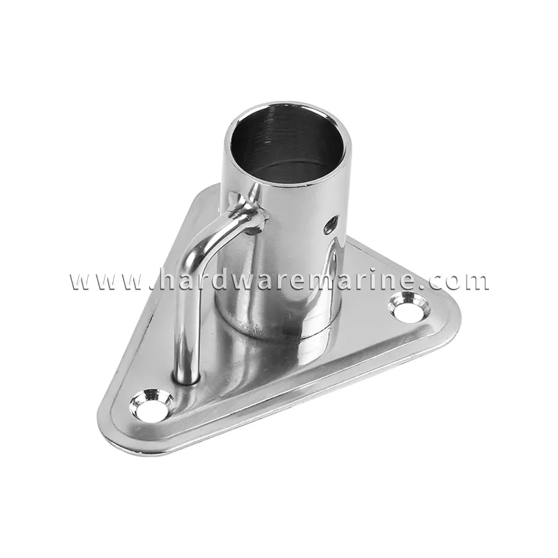 स्टेनलेस स्टील समुद्री Stanchion सकेट